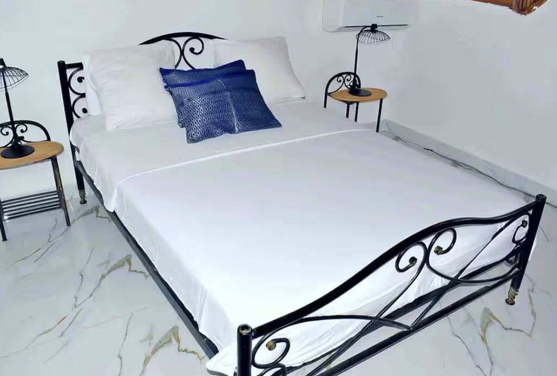 Chambre climatisée de la Villa Kadia